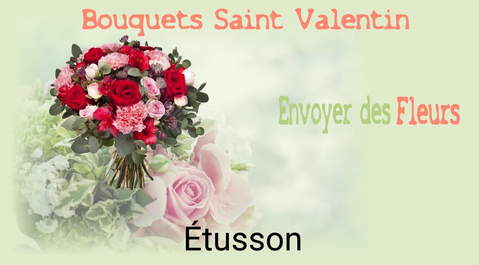 Roses de Saint-Valentin livrées à Étusson